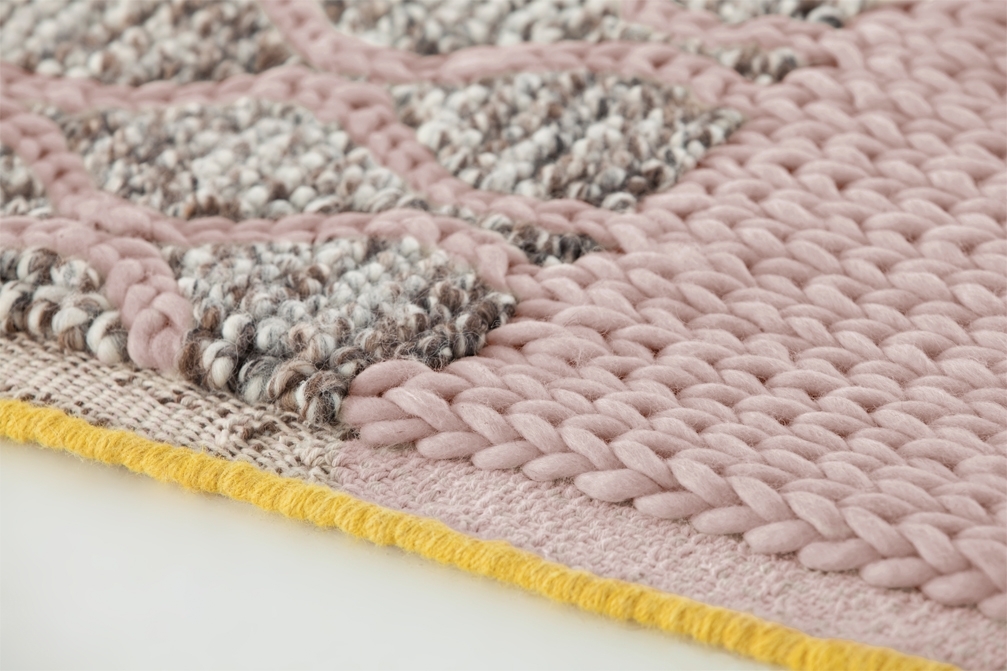 070828 Ковер Rhombus Pink 160x250 GAN Mangas Space 