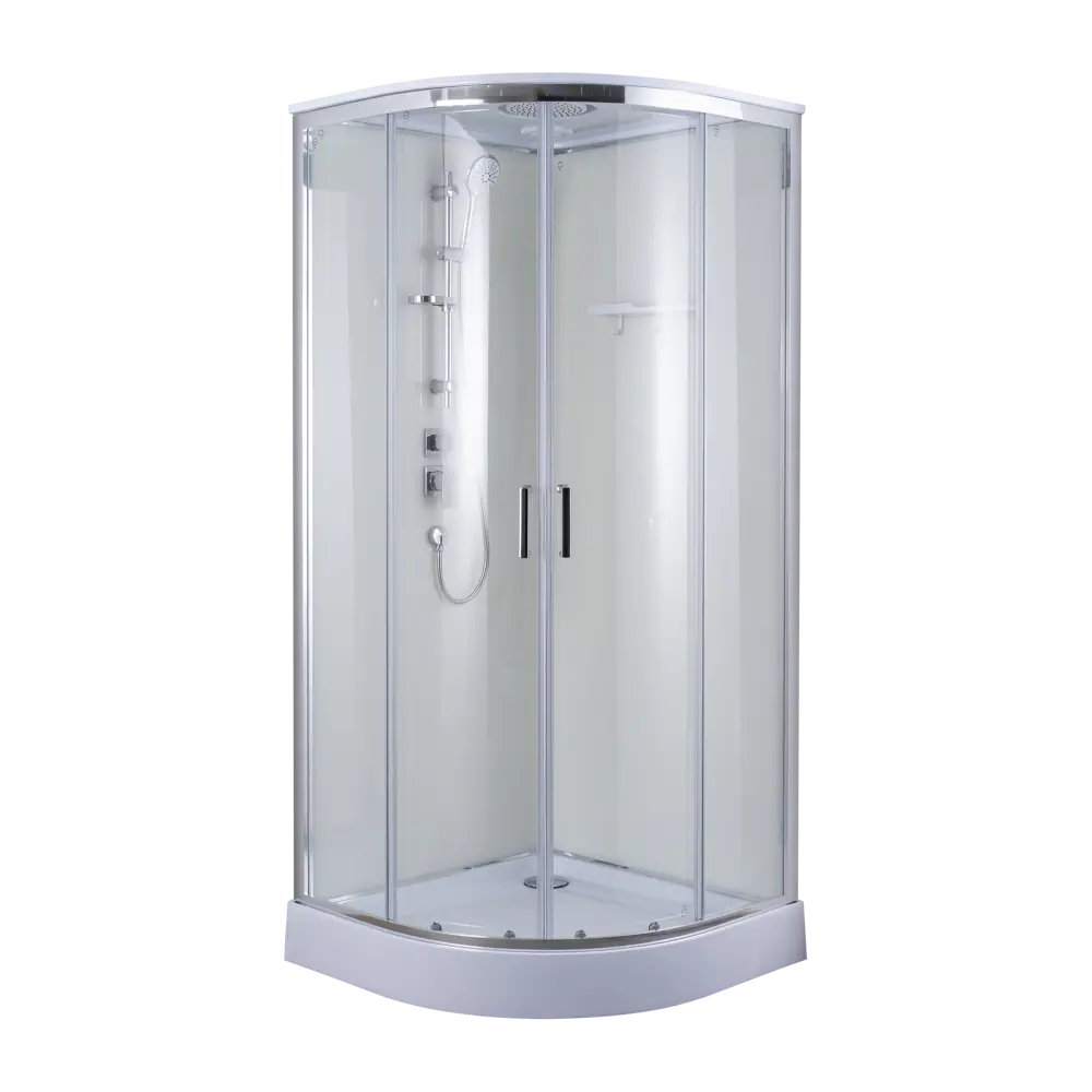 Душевая кабина Konsensa Borneo с крышей для компактной ванной 89367264 STLM-1578052 - Вид №1