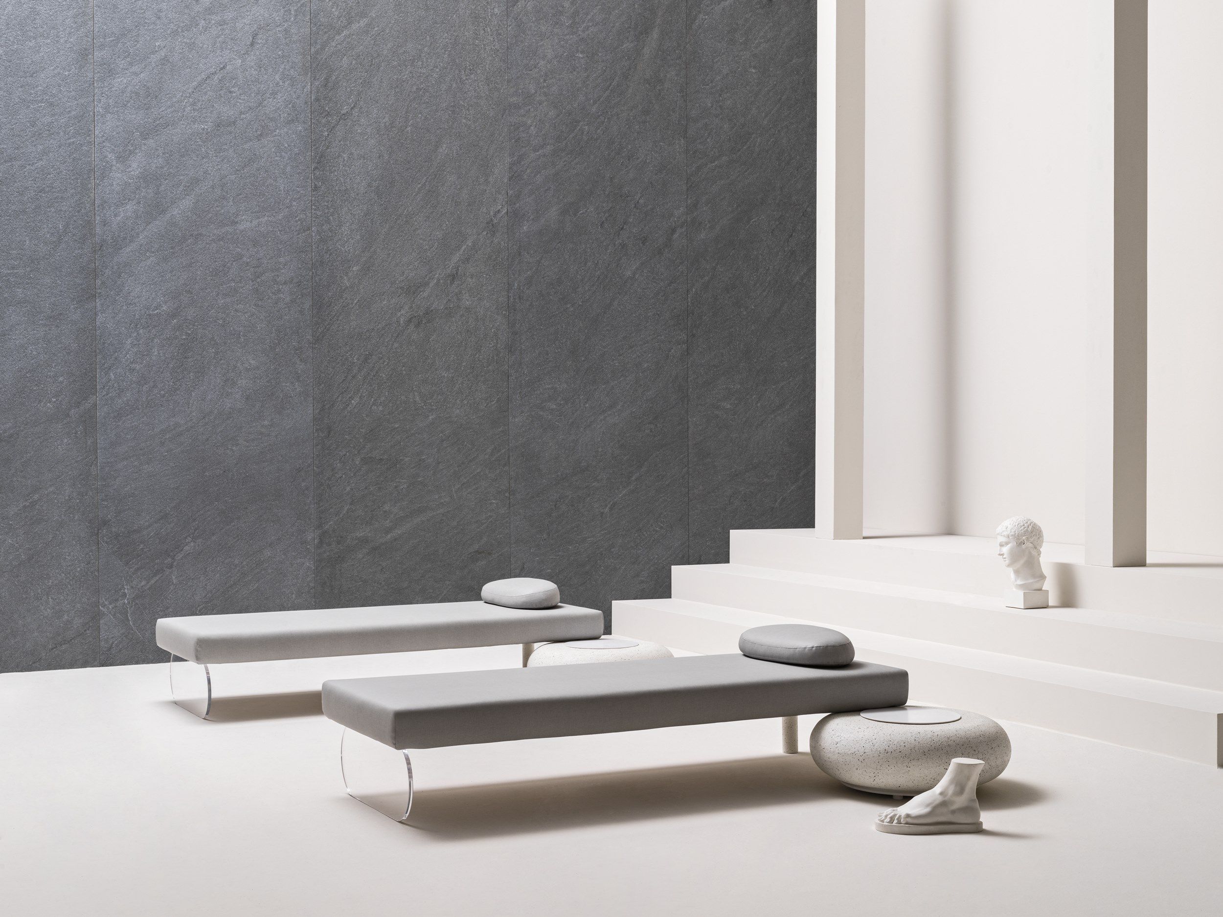 Фиксированная тканевая кровать с хромотерапией Varaschin WELLNESS THERAPY ARCH-00063555 - Вид №10