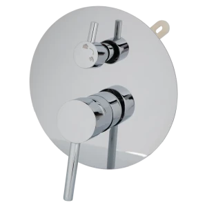 Душевая система Vidage Корбу скрытого монтажа круг цвет хром