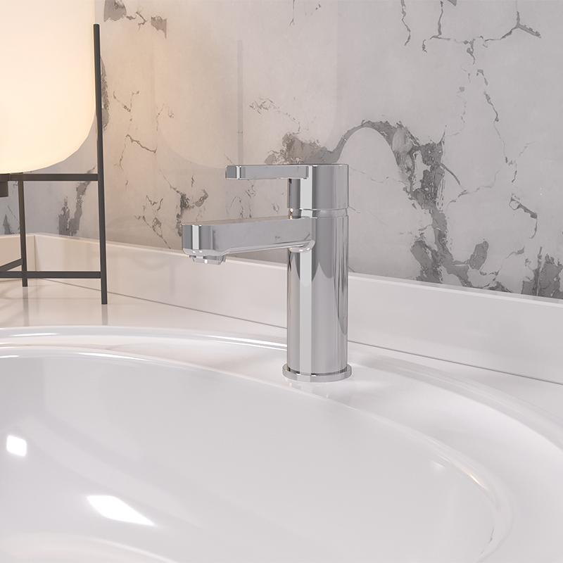 Paini Arena 92CR211FTKM смеситель для раковины с донным клапаном - Вид №1