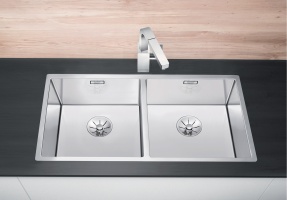 521617 Кухонная мойка Blanco Claron 400/400-IF  Blanco Claron