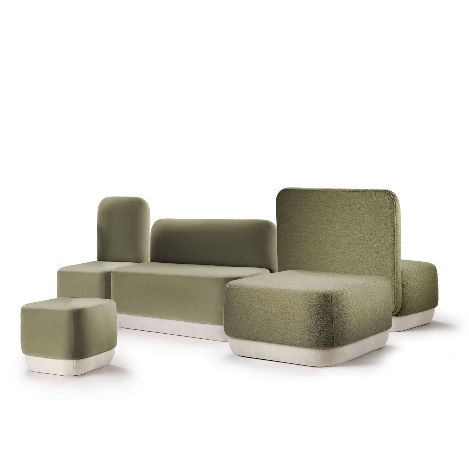 Модульный диван Mambo Unlimited Ideas RUBIK ARCH-00149993 - Вид №2