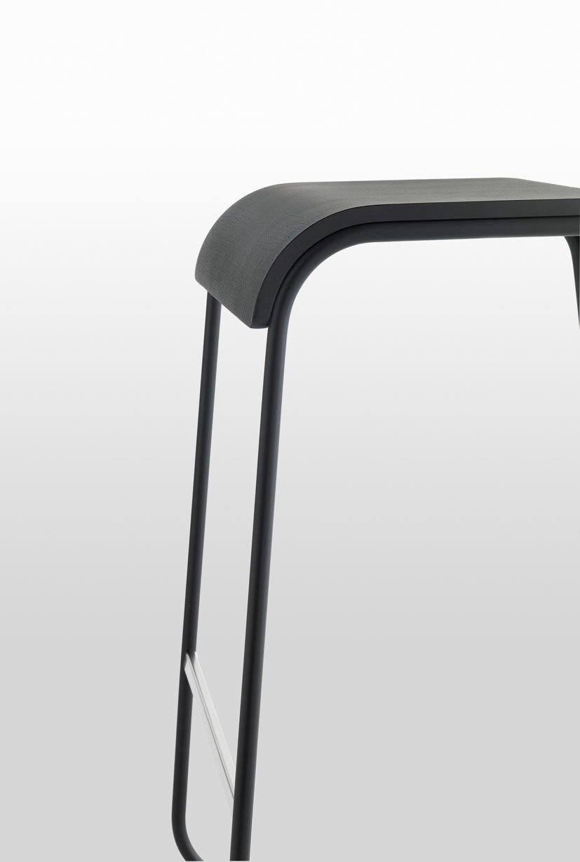 Высокий деревянный табурет Crassevig ARCH-00147280 - Вид №5