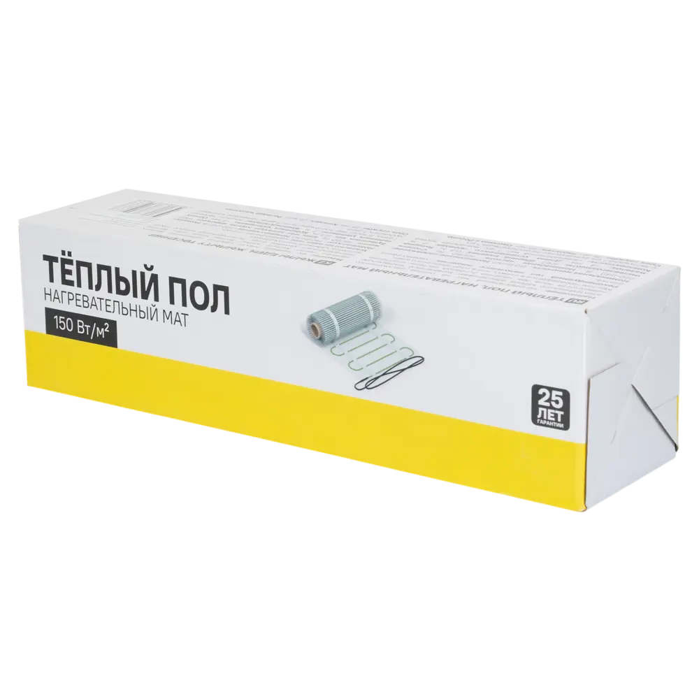 Нагревательный мат для теплого пола 1 м2 150 Вт Santreyd STLM-2147293 - Вид №1