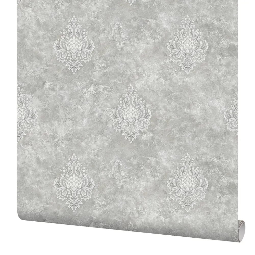 Обои флизелиновые Erismann Palazzo серые 1.06 м 60201-03 STLM-2142584