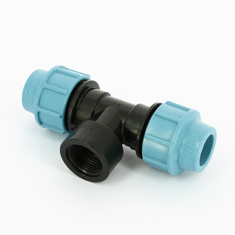 Тройник обжим-В для труб ПНД UNIDELTA 25х1" 1007025004 - Вид №2