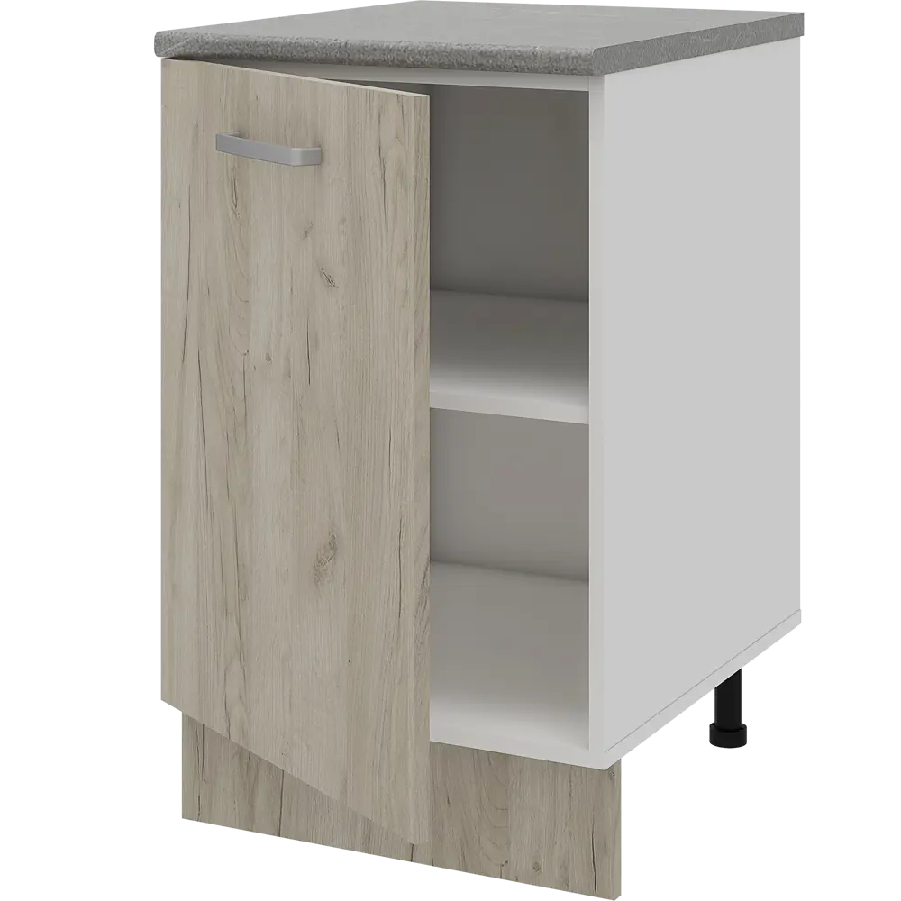 Напольный шкаф Santreyd Дейма для кухни 50x85x60 см в элегантном коричневом цвете 86720864 STLM-1582813 - Вид №6