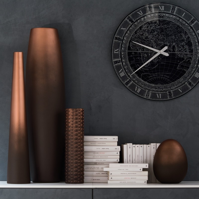 Q265/5X44 Улица 3 ваза Adriani e Rossi Медь  - Вид №1