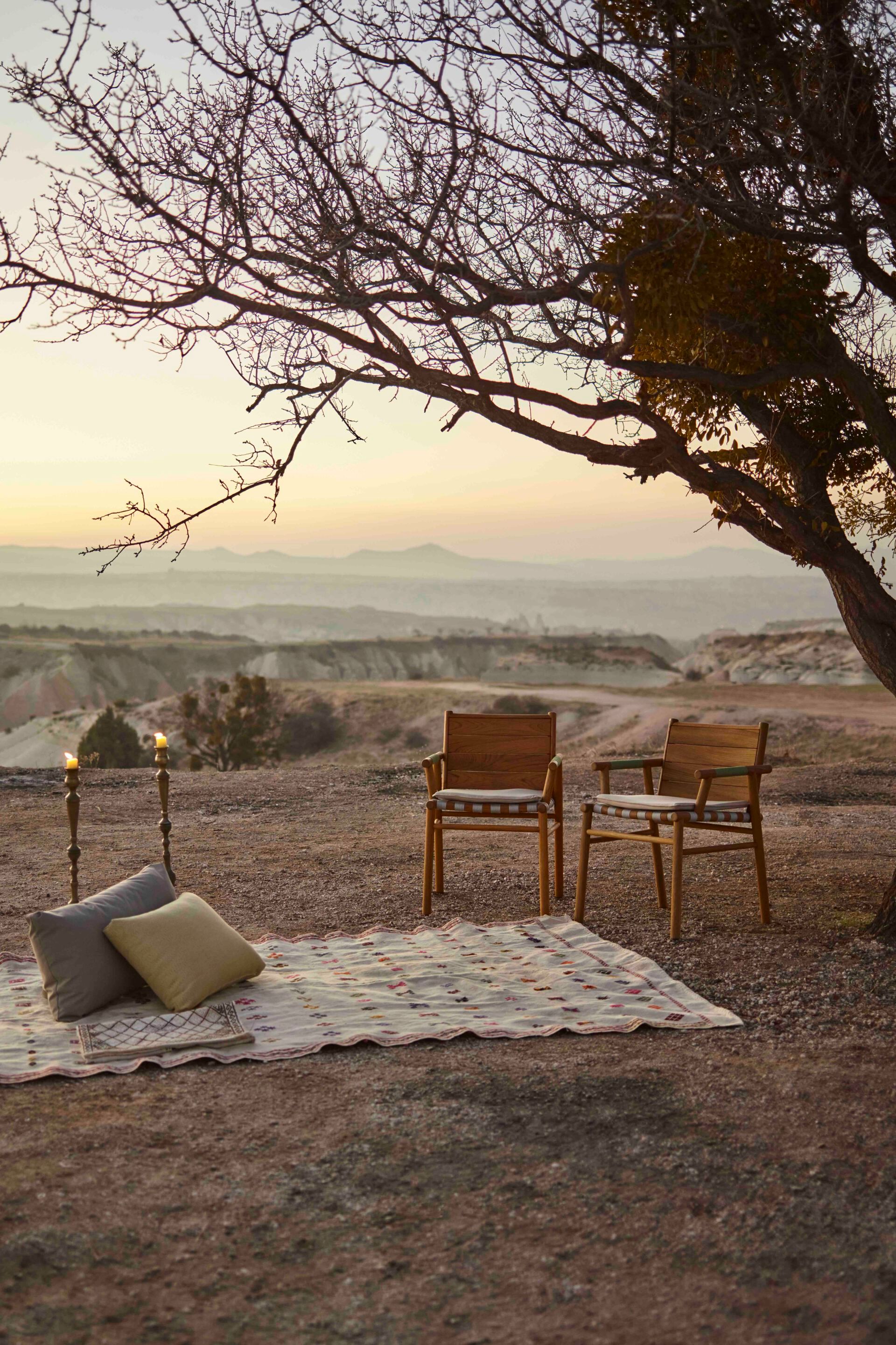 Стул для сада из тикового дерева с подлокотниками YAAZ Uz ARCH-00131019 - Вид №7