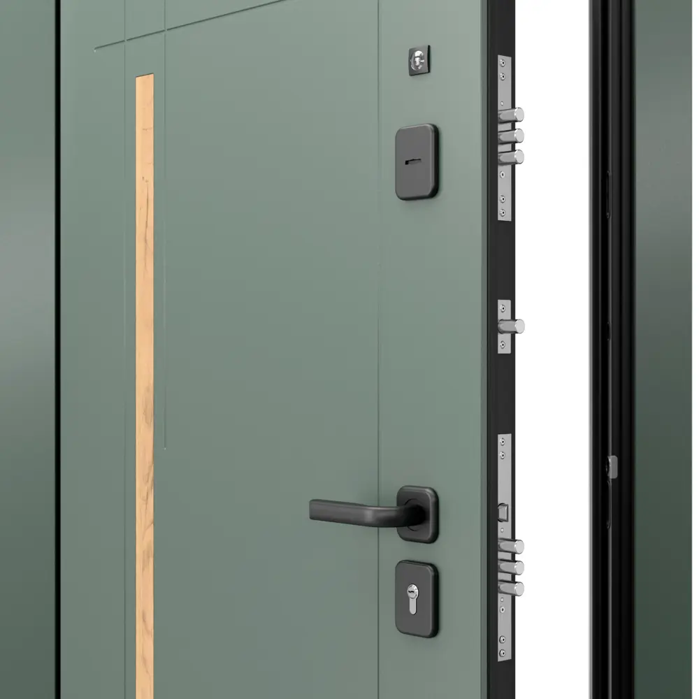 Дверь входная металлическая Грин Скейп 95x205 см левая шелк белый TOREX STLM-2155895 - Вид №4