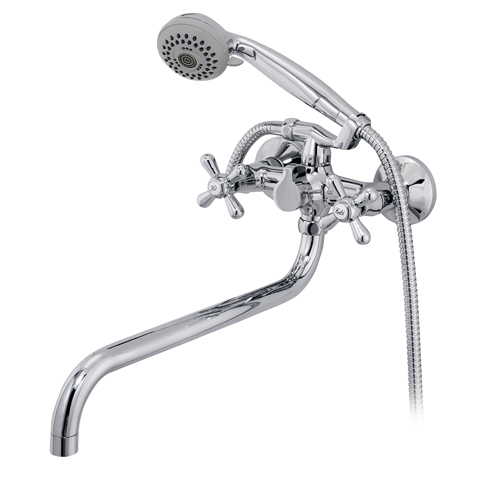 R2003 Смеситель для ванны с двумя рукоятками Raiber Classic