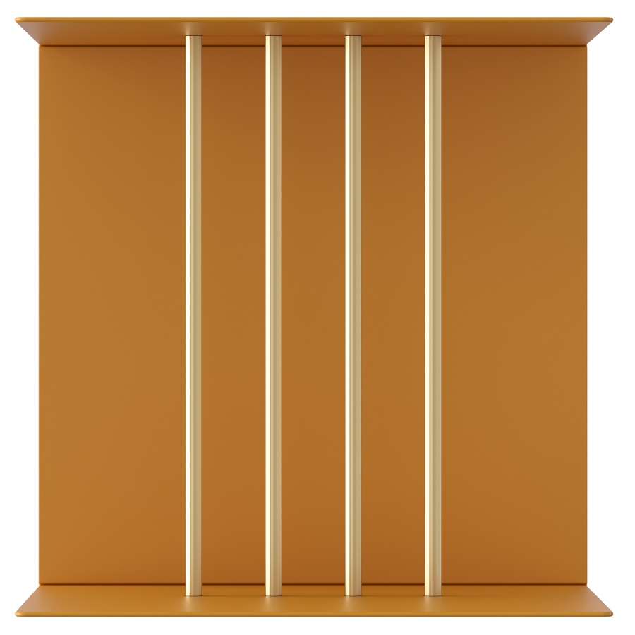 Полка с разделителем Teaser, желтая UMAGE 5009 - Вид №5