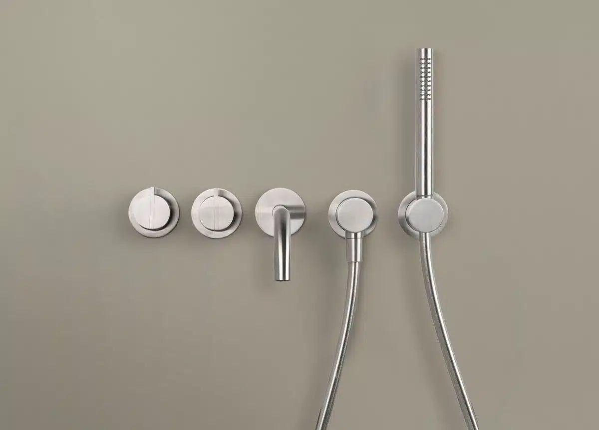 Термостатический смеситель для ванны с 5 отверстиями и ручным душем COCOON Piet Boon ARCH-00122577 - Вид №2