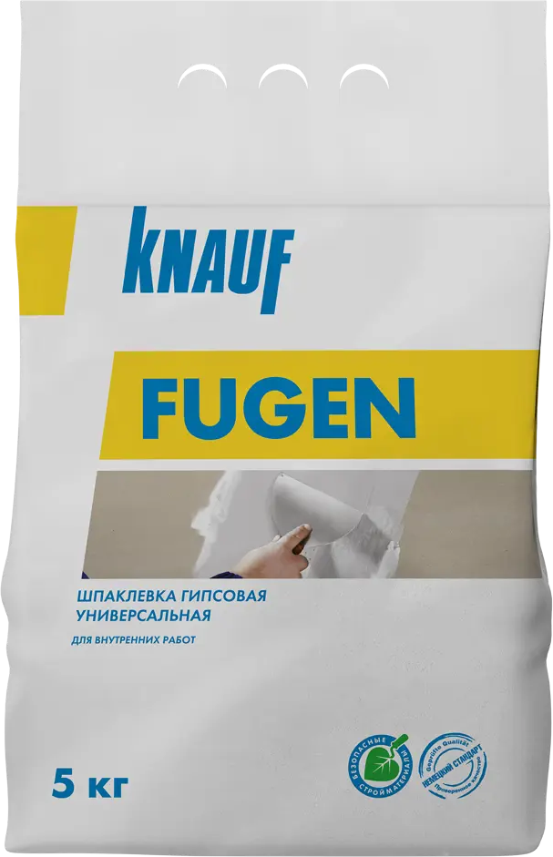 Шпаклевка гипсовая KNAUF Фуген для идеальных стыков 5 кг 18554950