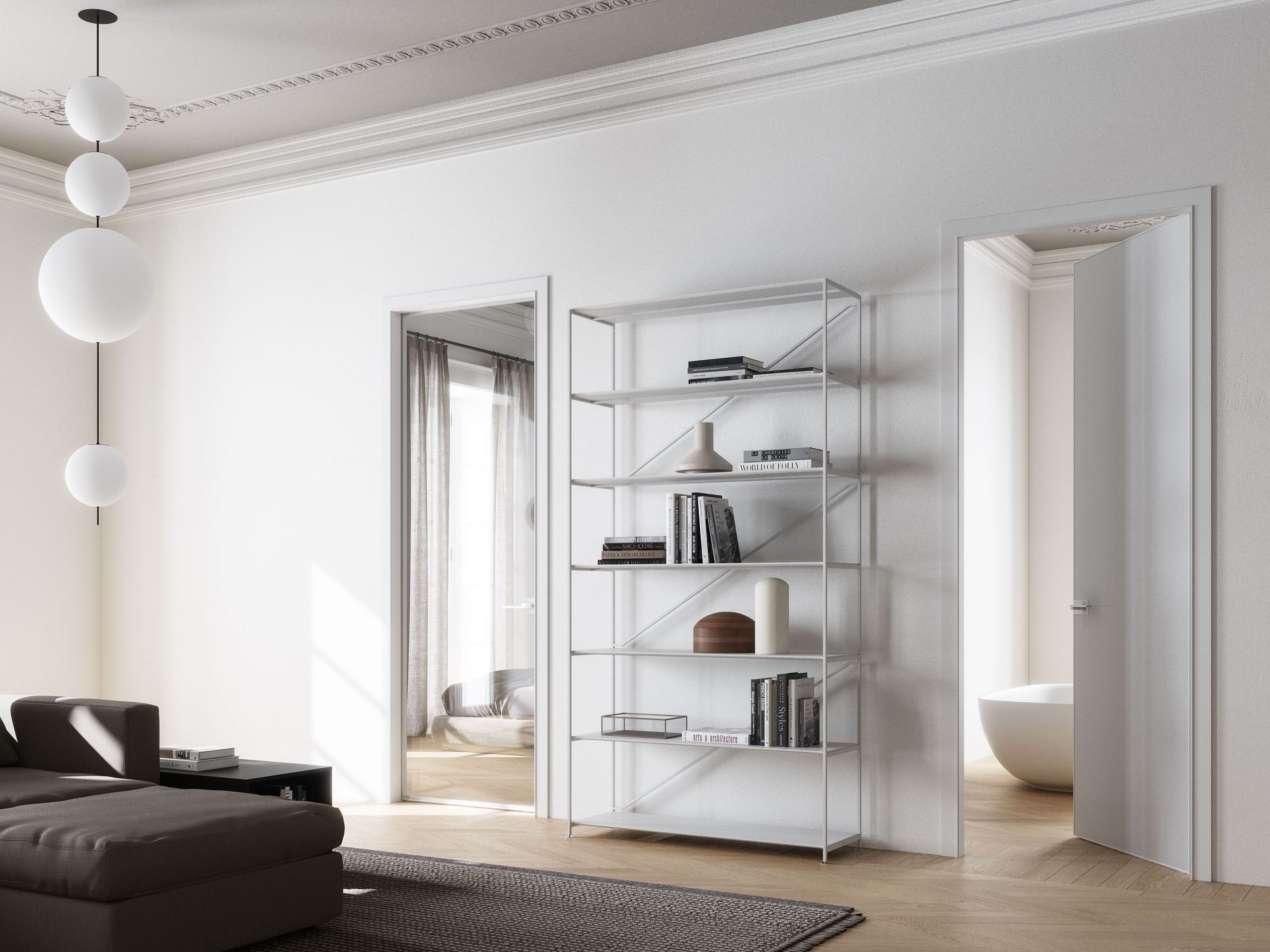 Стеклянная дверь ADL квартира ARCH-00012280