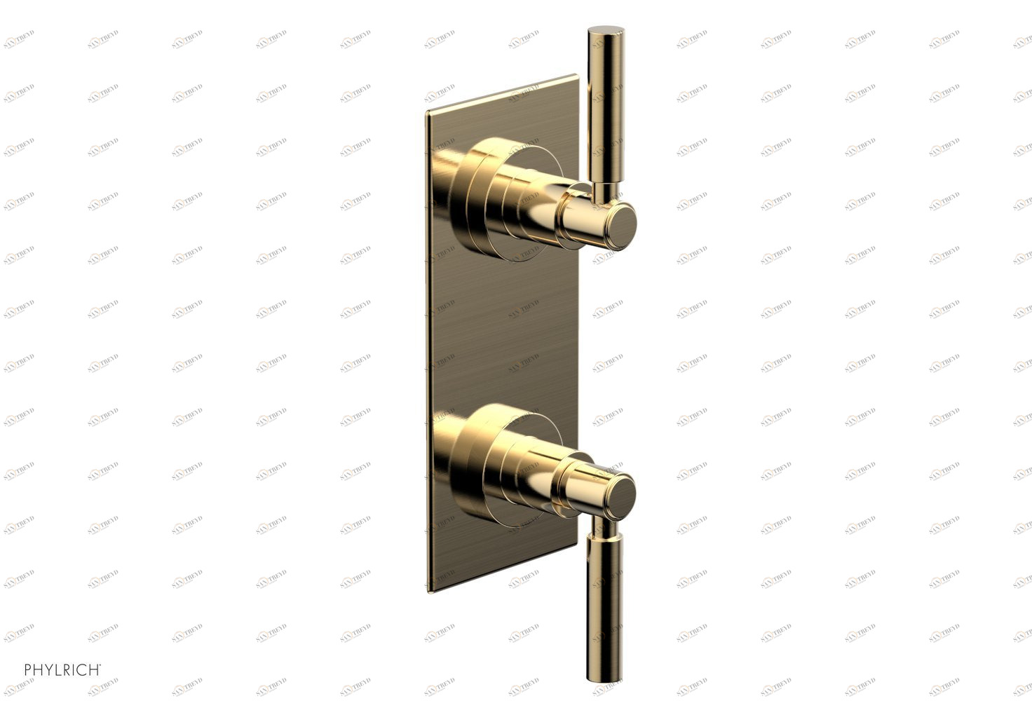 Регулятор напора BASIC Phylrich  4-344-026 Satin Brass