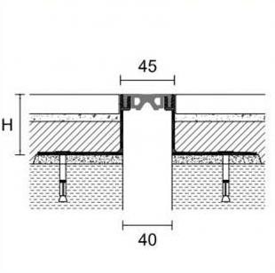 PROFILPAS Соединение пола из алюминия Cerfix® projoint sun-id-1496292 - Вид №5
