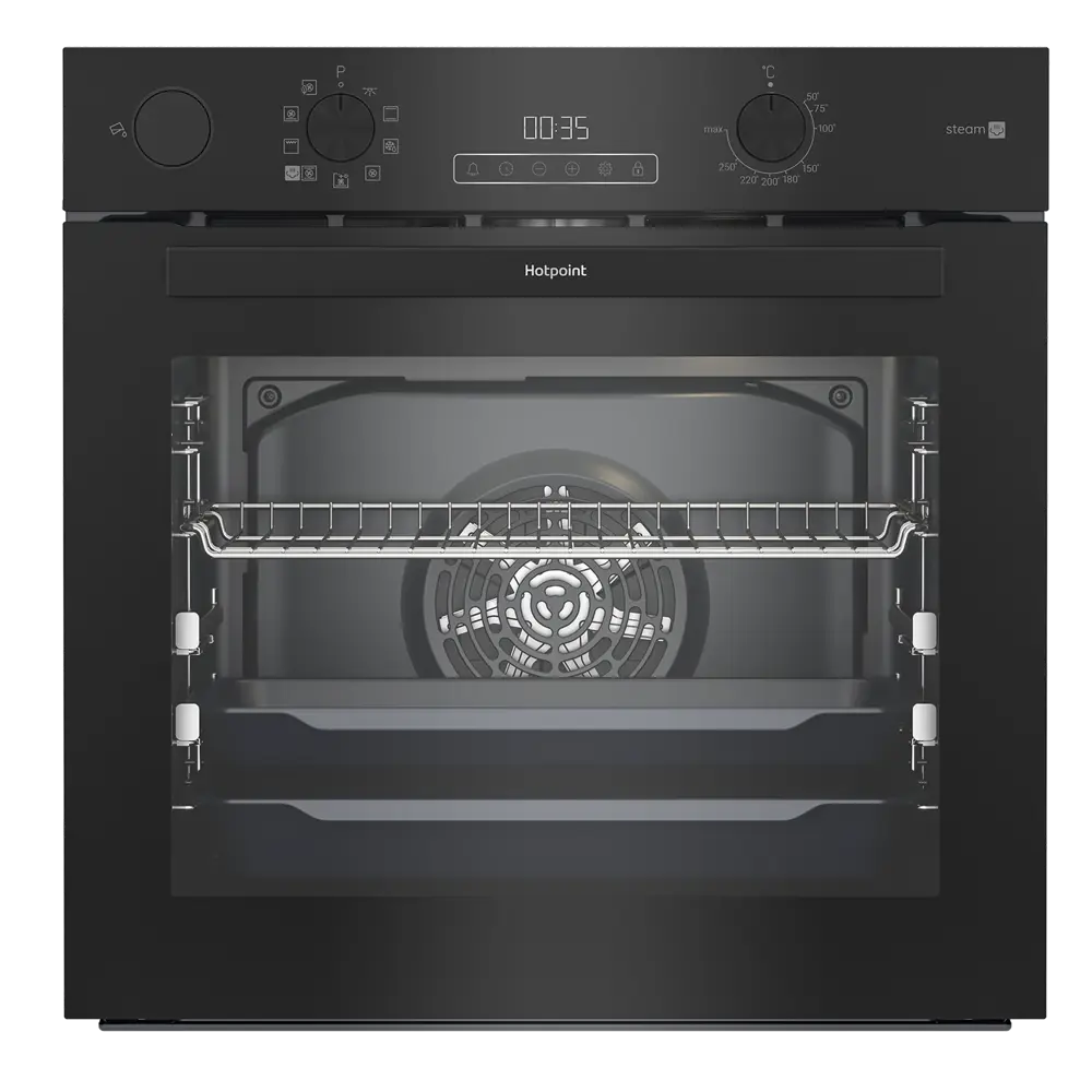 Электрический духовой шкаф Hotpoint FE8 S832 DSH 59.4x59.5x56.7 см конвекция цвет черный 88943754 STLM-2205381  - Вид №1