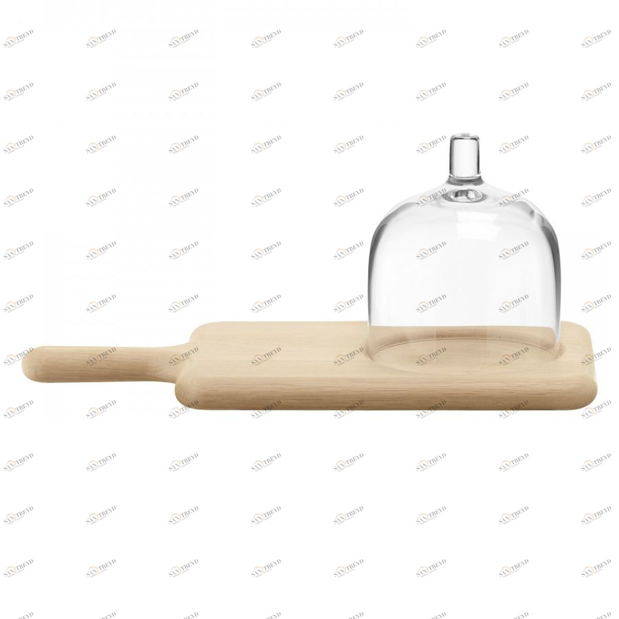 Блюдо сервировочное со стеклянным куполом 35.5 см Paddle LSA International G116335301