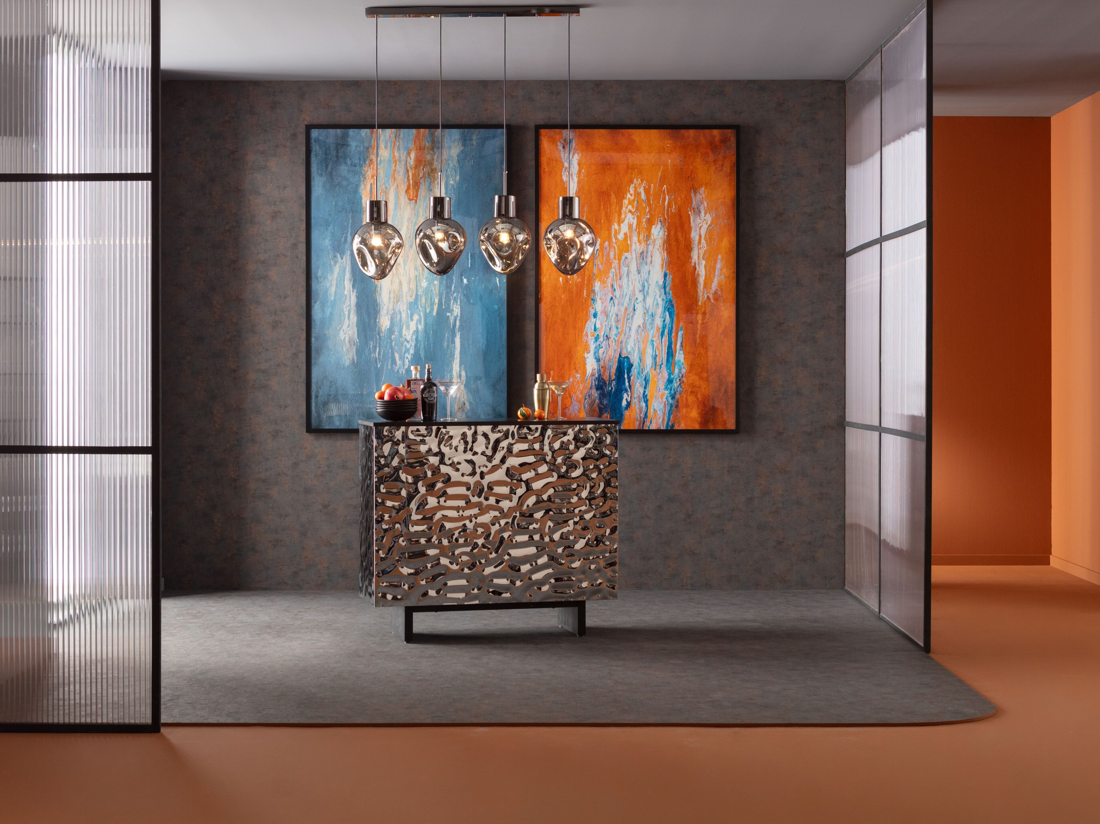 Стальной и деревянный шкаф KARE Design Caldera ARCH-00108167 - Вид №6