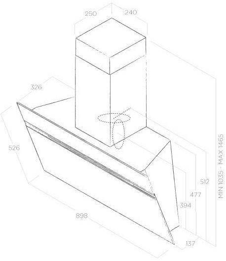 Elica Настенная вытяжка со встроенным освещением sun-id-1346249 - Вид №10