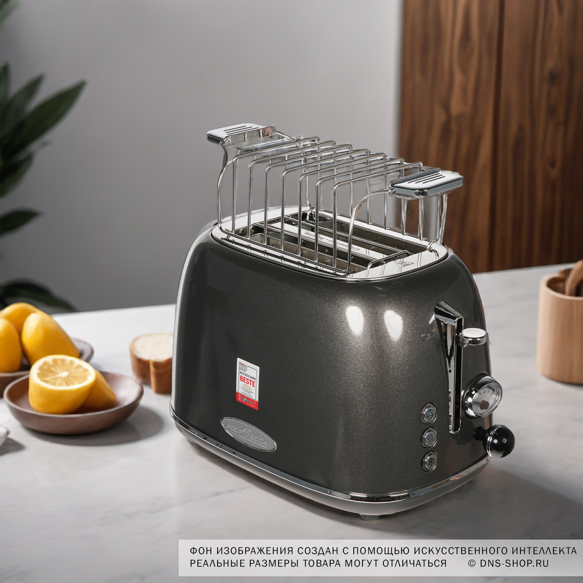 8194247 Тостер ProfiCook PC-TA 1193 серый STDN-0014926 - Вид №9