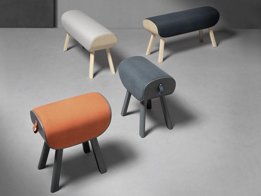 Very Wood Мягкая скамья из ткани Rodeo sun-id-1486437 - Вид №4