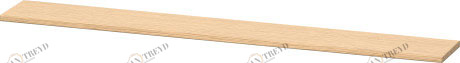 XL791201212 Подвесная полка X-Large #XL7912 600-1600 x 160 мм Дуб брашированный, натуральный шпон Duravit
