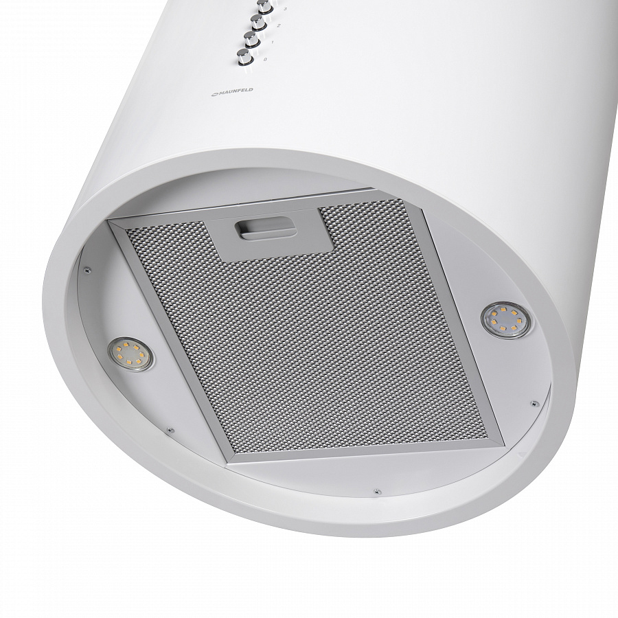 LEE SIDE (C) 39 WHITE Вытяжка / настенная, 1000 м3/ч, 52 дб, кнопочное управление, белая Maunfeld Santreyd  - Вид №4