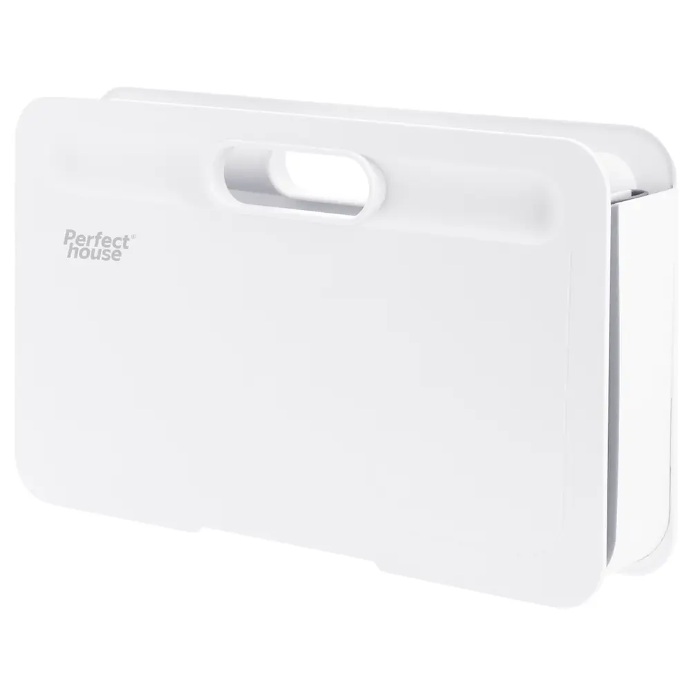 Ведро складное Perfect House Easy Bucket пластик 10 л цвет белый/серый Santreyd STLM-2057254