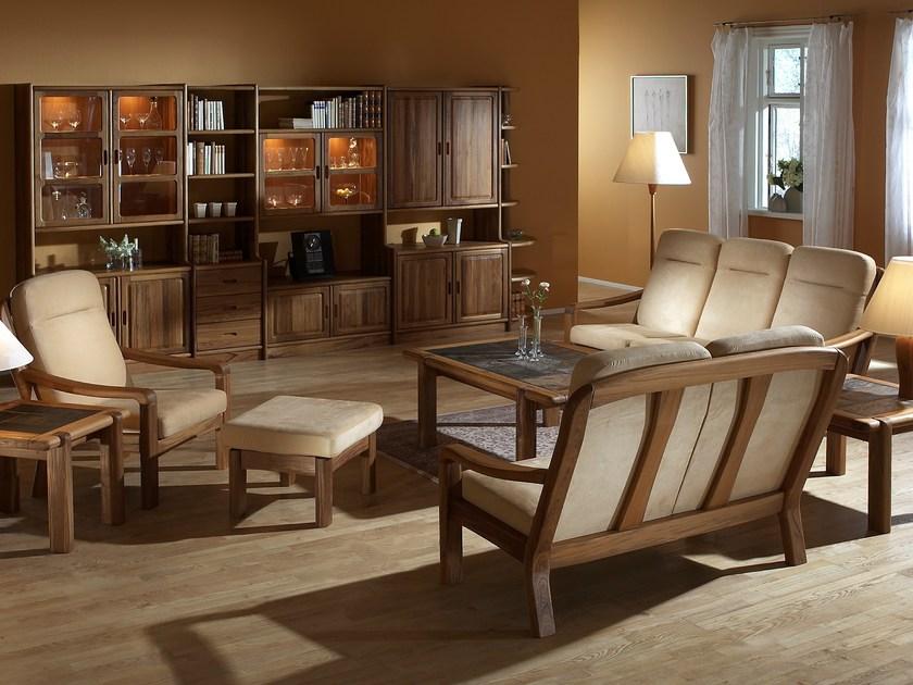 Dyrlund 3-х местный деревянный диван  1240ah/3  - Вид №1