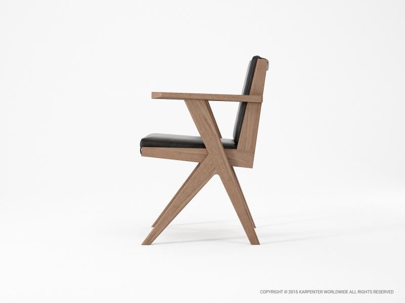 382_747 Кресло с кожей Karpenter TRIBUTE - Вид №2