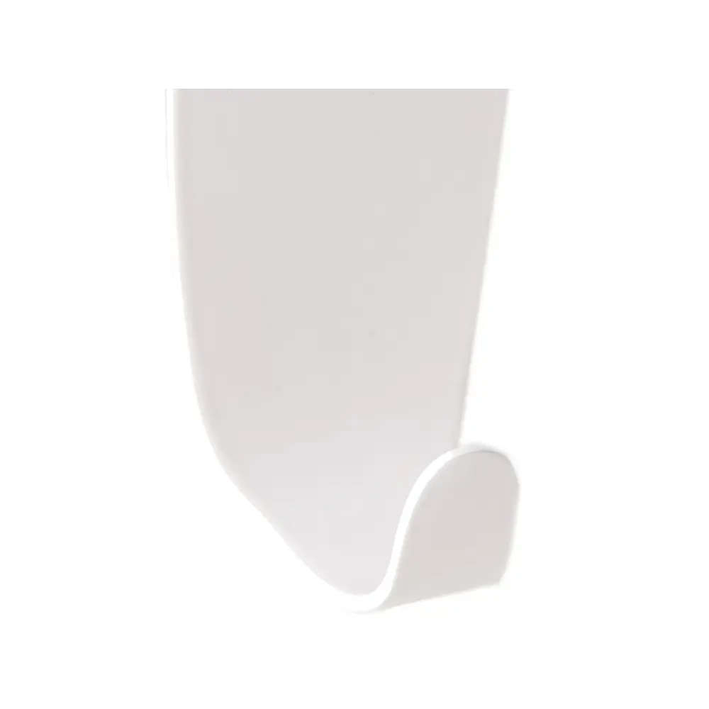 Крючок двухрожковый Irony цвет белый MOROSHKA STLM-2160963 - Вид №1