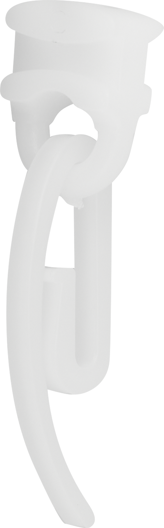 Глайдер с крючком и стопор для штор INSPIRE 22 шт, белый 86198819 STLM-0066757 - Вид №2