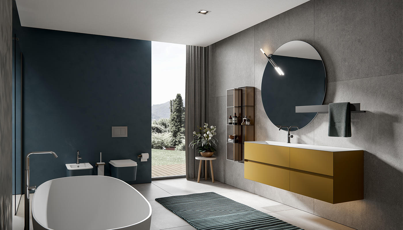 ED-ST34 Edone Круглые зеркала КРУГЛЫЙ По запросу с дополнительным сенсорным переключателем  - Вид №2