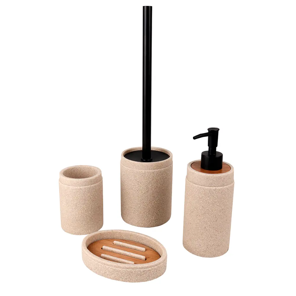 Дозатор для мыла дюна полирезина бежевый Santreyd STLM-2109275 - Вид №2