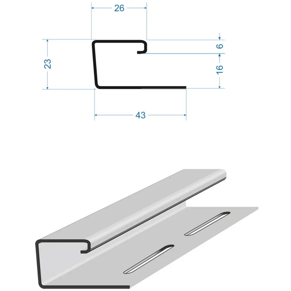 J-профиль DÖCKE для эстетичной отделки оконных и дверных проемов 82620802 STLM-1016769 - Вид №1