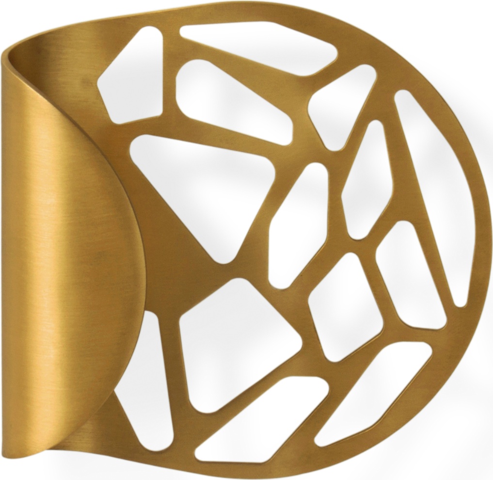 CM3008 PullCast Ручка шкафа ATLAS Матовая латунь  - Вид №1