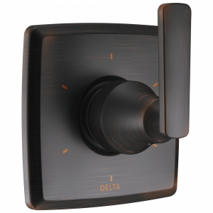 T11964-RB 3-портовая переключающая накладка с 6 позициями Delta Faucet Ashlyn Венецианская бронза