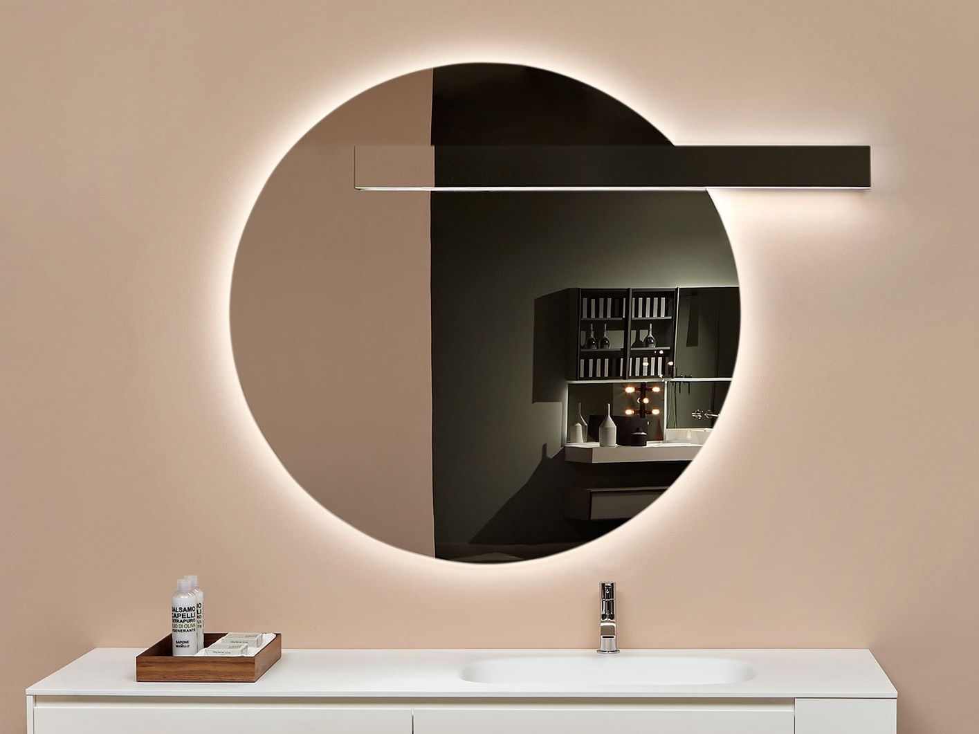 Настенное зеркало для ванной комнаты Antoniolupi CIRCUS ARCH-00120857 - Вид №5