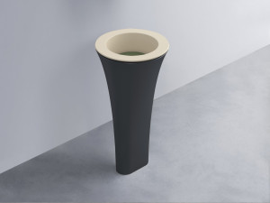 AMLA45-LN+AMPILT-AG+AMCOLT-BA Раковина Amedeo Tondo отдельностоящая cielo Enjoy + Amedeo