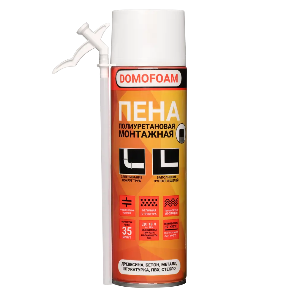 Пена монтажная бытовая Domofoam мини 400 мл Santreyd STLM-2168080