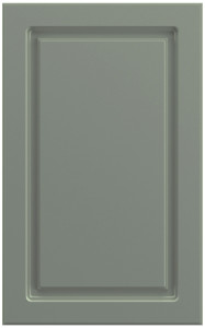 Фасады для кухни Классика Фрезеровка «Прямоугольник+» Дикая мята №557