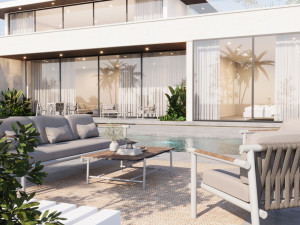 Алюминиевый прямоугольный садовый столик с порошковым покрытием