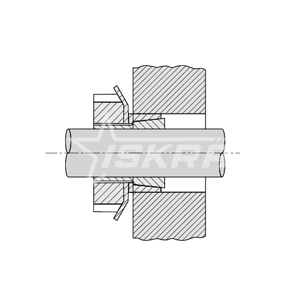 IS3506 Зажимная втулка KLFF015 (PHF FX90-15x25) ISKRA  - Вид №3