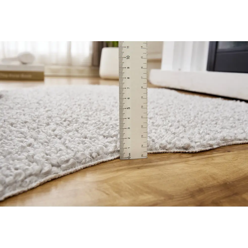 Ковер-шкура Teddy 60x90 см полиэстер цвет серая Santreyd STLM-2097758 - Вид №4