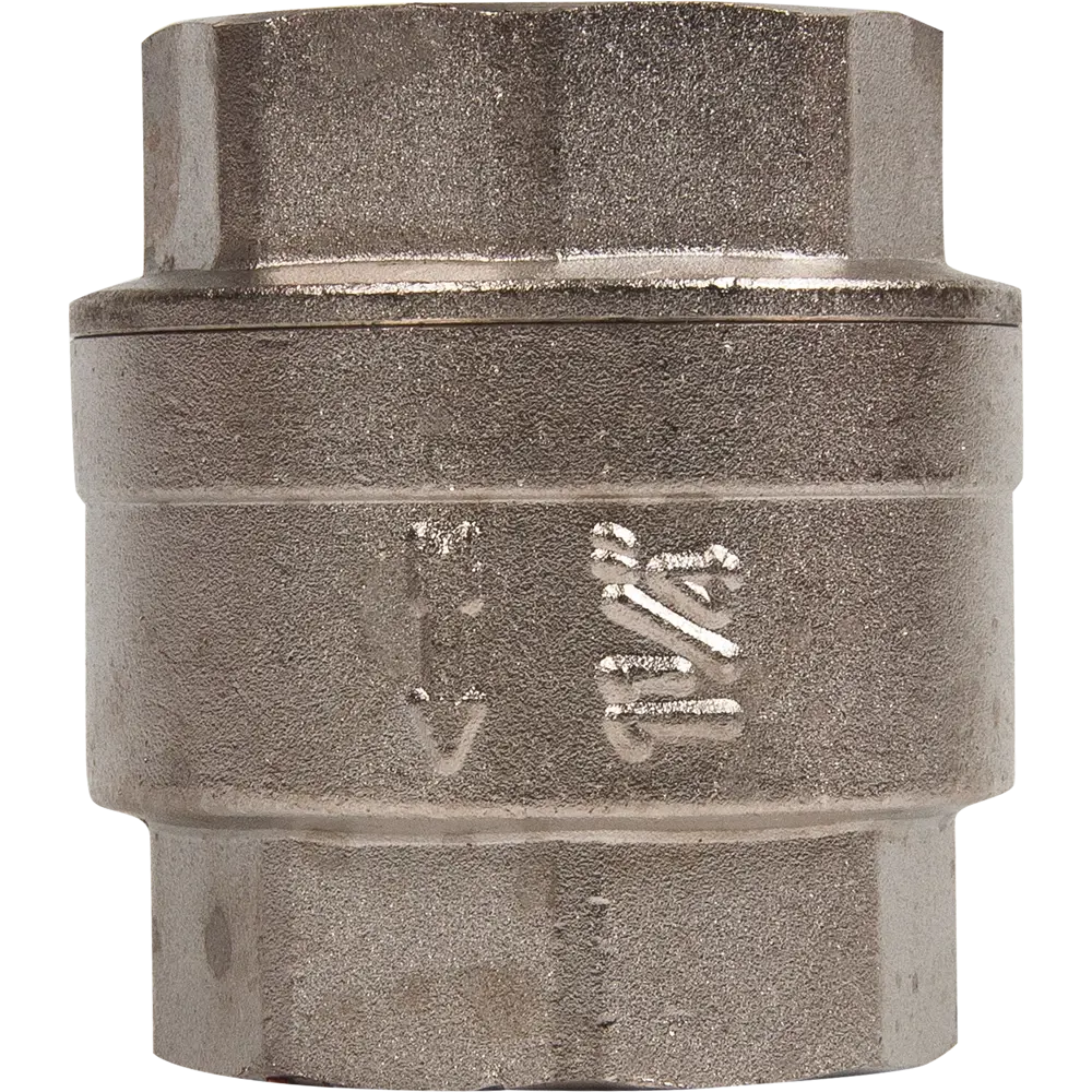 Клапан обратный Valtec 1 1/4", никелированная латунь VT.161.N.07 STLM-2083813 - Вид №1
