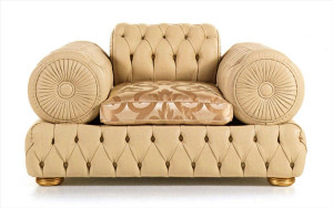 Кресло  ZANABONI Roller capitonne PL