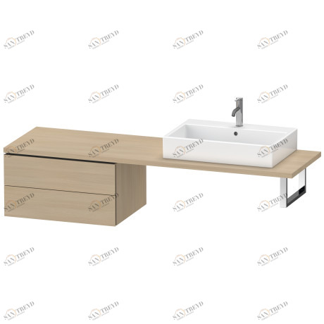LC585907171 Шкафчик для консоли L-Cube #LC5859 720 x 547 мм Средиземноморский дуб Duravit